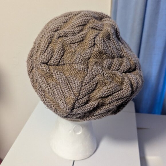 Earthbound Trading Hat Beanie Toboggan Cable Knit Textured Unisex Boho Ski - Picture 6 of 7